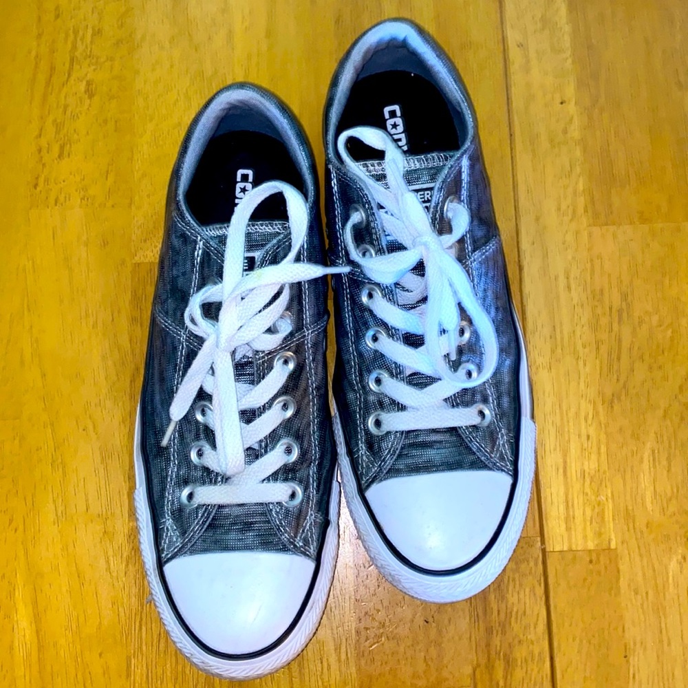 Womens Heather Grey Converse